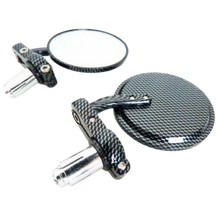 Carbon Fiber Bar End Mirrors