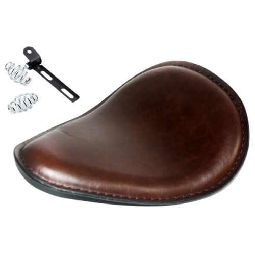 Brown Bobber Solo Seat