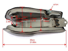 2.4 Gal Universal Cafe Racer Gas Tank