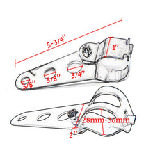 Dual Dominator Headlights w/Brackets