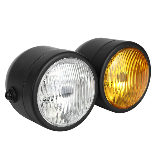 scrambler twin headlights dual lights