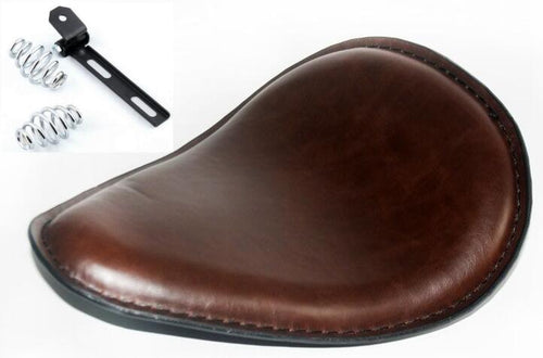 Brown Bobber Solo Seat