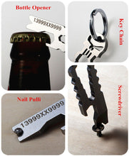 Multi Function Tool Keychain