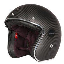 Carbon Fiber Open Face Helmet