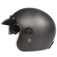 Carbon Fiber Open Face Helmet