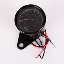 Black Tachometer Gauge