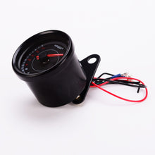 Black Tachometer Gauge