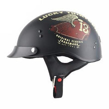 Black Half Helmet