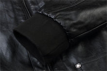 Hooded Leather Jacket