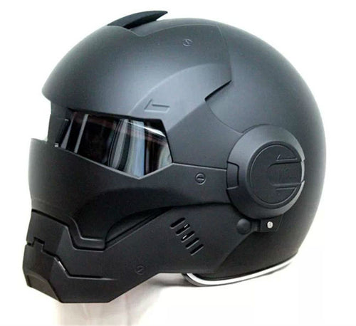 cafe racer helmet iron man helmet